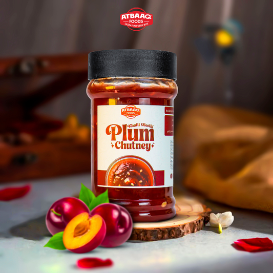 🍑 Khatti Meethi Plum Chutney