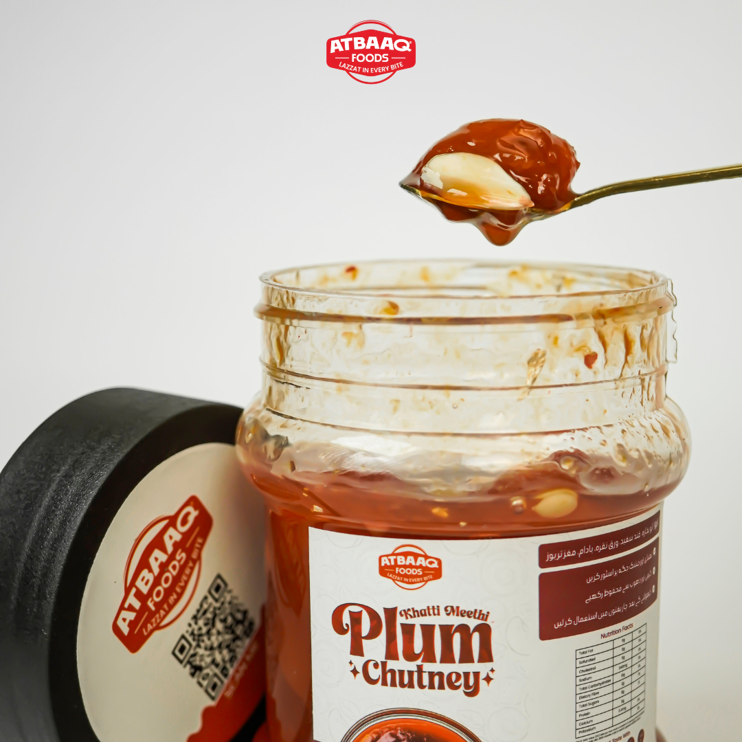 🍑 Khatti Meethi Plum Chutney