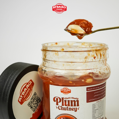 🍑 Khatti Meethi Plum Chutney